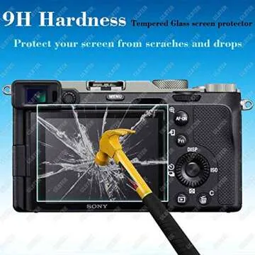 ULBTER A7C Screen Protector - Hardness & Clarity for Sony