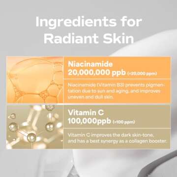 SUNGBOON EDITOR Deep Collagen Niacin-Vita C Overnight Mask 37gx4ea | Real Collagen Face Mask with Niacinamide and Vitamin C | Real Collagen 2,160,000PPB | Glass Skin Korean Skincare