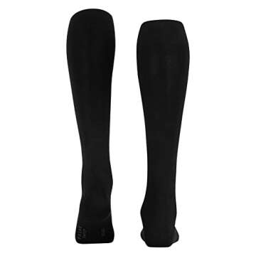 FALKE Women's Family Knee-High Socks, Breathable, Durable, Sustainable Cotton, Lightweight, Colorful...