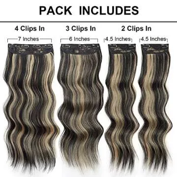 Vigorous Clip-in Hair Extensions for Instant Volume and Glamour