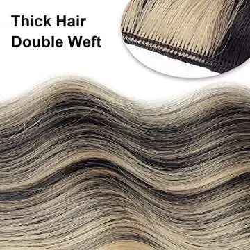 Vigorous Clip-in Hair Extensions for Instant Volume and Glamour