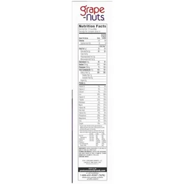 Grape Nuts Original Breakfast Cereal, Crunchy Whole Grain Wheat and Barley Cereal, Non-GMO Project Verified, 29 OZ Box (Pack of 10)