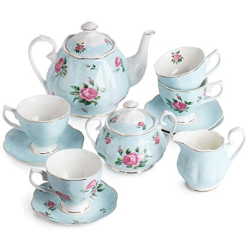 BTaT Floral Tea Set for Charming Gatherings