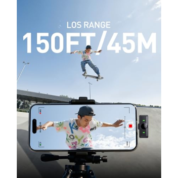 LID LIRDDY Wireless Lavalier Microphone for iPhone/Android