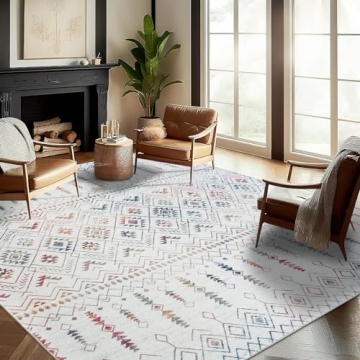 ReaLife Washable Area Rug - Soft Durable Floor Covering