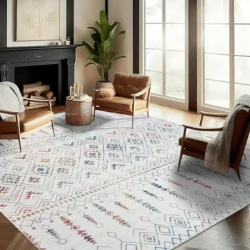ReaLife Washable Area Rug - Soft Durable Floor Covering