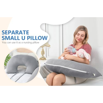 INSEN Pregnancy Pillows for Sleeping, Nursing, Relaxing