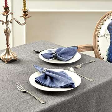 Mebakuk Premium Washable Cloth Napkins Set of 6