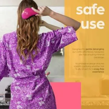 ArtNaturals Detangling Hair Brush Set for All Hair Types