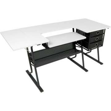 Sew Ready Eclipse Hobby Sewing Center Craft Table