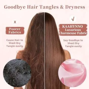 Adjustable Silk Satin Bonnet for Sleeping Hair Wrap, Double Layer Sleep Cap, Night Turban for Large Long Curly Braid Women Men Hair - Pink