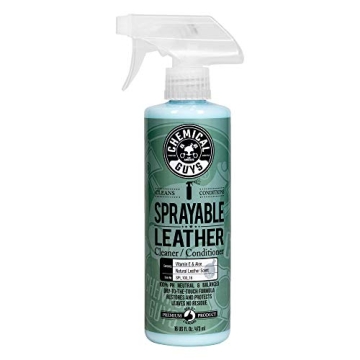 Chemical Guys Sprayable Leather Cleaner and Conditioner for Car Interiors, Apparel, and More - Leath...