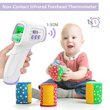 Digital Infrared Forehead Thermometer for All Ages