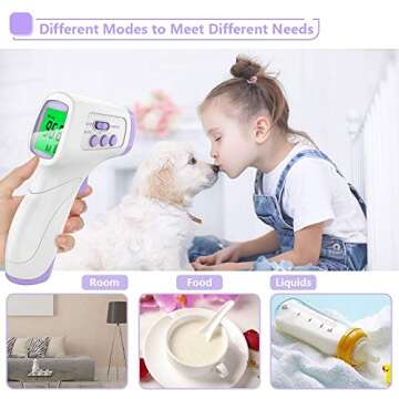 Digital Infrared Forehead Thermometer for All Ages