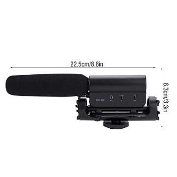 TAKSTAR SGC-598 Interview Microphone for Nikon/Canon Camera/DV Camcorder