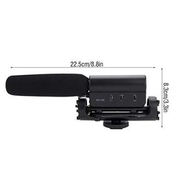 TAKSTAR SGC-598 Interview Microphone for Nikon/Canon Camera/DV Camcorder