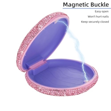 Stylish Veseek Retainer Holder Case for Women in Pink