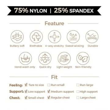 Aoxjox Women's One Shoulder Workout Top for Fitness