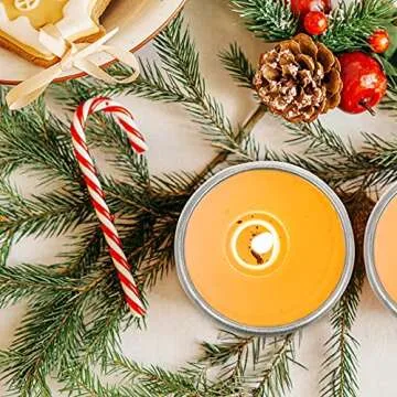 Uonlytech 20Pcs Tea Light Tin Cups for DIY Candle Making