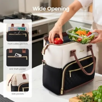 Stylish Insulated Lunch Bag for Women | LOVEVOOK