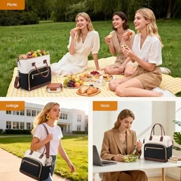 Stylish Insulated Lunch Bag for Women | LOVEVOOK