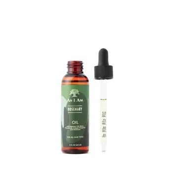As I Am Rosemary Oil For Hair Growth - 2 oz - with Melatonin & Biotin - Vegan & Cruelty Free