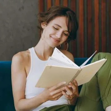 2025 Planner - 2025 Weekly Monthly Planner from January 2025 - December 2025, 6.4" x 8.5" Calendar Planner with Tabs, Inner Pocket