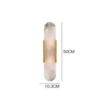 Jadssox Modern Wall Sconce - Stylish Marble Wall Lamp