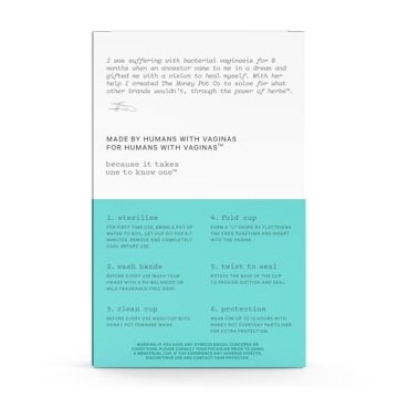 Honey Pot Menstrual Cup - Reusable Eco-Friendly Protection