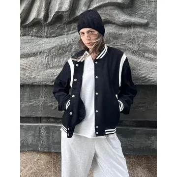 Zeagoo Women's Lightweight Bomber Jacket - Fashion & Comfort