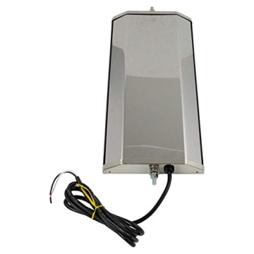 TRQ Heated Manual West Coast Mirror - 1980-2019 Compatible for Ford, Chevy, GMC, and More