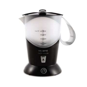 Mr. Coffee Cafe Cocoa Maker for Homemade Hot Chocolate