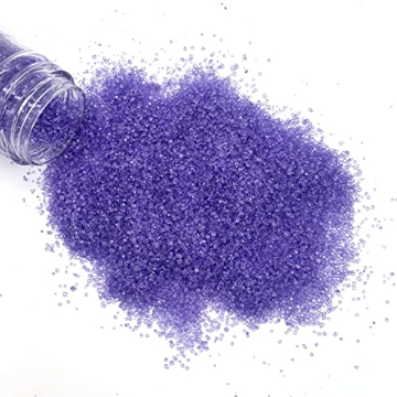 Edible Purple Sanding Sugar for Cakes and Celebrations