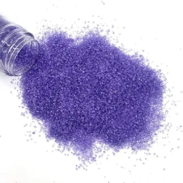 Edible Purple Sanding Sugar for Cakes and Celebrations