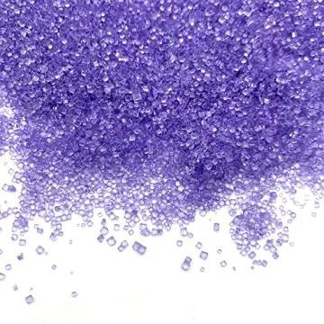 Edible Purple Sanding Sugar for Cakes and Celebrations