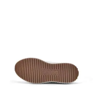 DREAM PAIRS Women Chunky City Tweed Comfortable Casual Platform Fashion Sneaker,Size 8.5,White,SDFN2379W