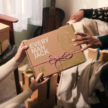 Every Man Jack Amber + Sandalwood Gift Set for Men