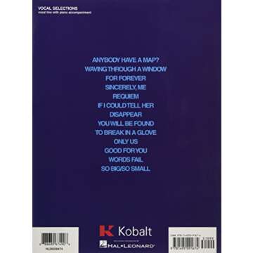 Dear Evan Hansen: Vocal Selections - Piano, Vocal and Guitar Chords