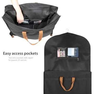 Zilink 72" Wedding Dress Garment Bag Dress Bags for Gowns Bridal Dress Travel Bag with 12”Gusseted and Accessory Pockets for Wedding Dress, Puffy Gowns [Upgraded Version]