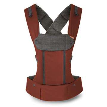 Beco Baby Carrier 8 Hybrid Newborn to Toddler Carrier (7-45lbs) - All in 1 Mesh Toddler Carrier - Ba...