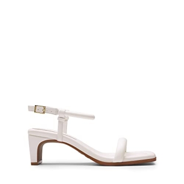 DREAM PAIRS Womens Comfortable Open Toe Heels for Weddings Parties