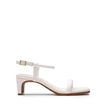 DREAM PAIRS Womens Comfortable Open Toe Heels for Weddings Parties