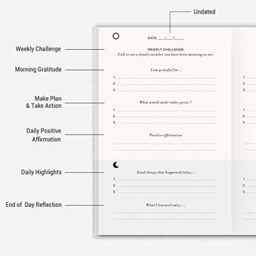 Gratitude Journal for Mindfulness and Positivity