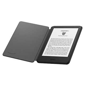 Amazon Kindle Case, Thin and Lightweight, Foldable Protective Cover - Fabric