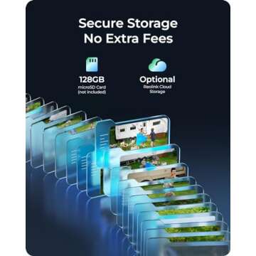 REOLINK Go PT Ultra+SP - 4K Cellular Security Camera Wireless Outdoor, No WiFi, 3G/4G LTE, Support (AT&T/T-Mobile), Solar Powered, Color Night Vision, Local/Cloud Storage, Smart Detection