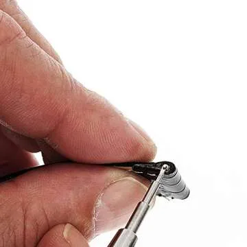 Bergeon Watch Spring Bar Tool 6767 Professional Watchmaker Tool Length 145mm Mandrel 0.8mm, Style.4, Schaufel: 1,2 mm