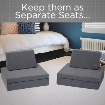 Whatsit Modular Kids Couch - Versatile Toddler Play Sofa