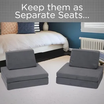Whatsit Modular Kids Couch - Versatile Toddler Play Sofa