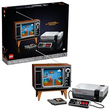 LEGO Super Mario Nintendo Entertainment System 71374 Gameplay Building Set, Model Kits for Adults to...