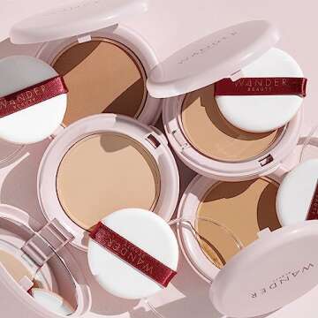 Wander Beauty Powder Foundation - Lightweight & Hydrating